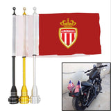 Monaco Ligue-1 Drapeau de poteau de support de moto