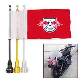 RB Leipzig Bundesliga Motorrad-Gepäckträger-Flagge