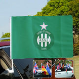 St Etienne Ligue-1 Drapeau de fenêtre de voiture